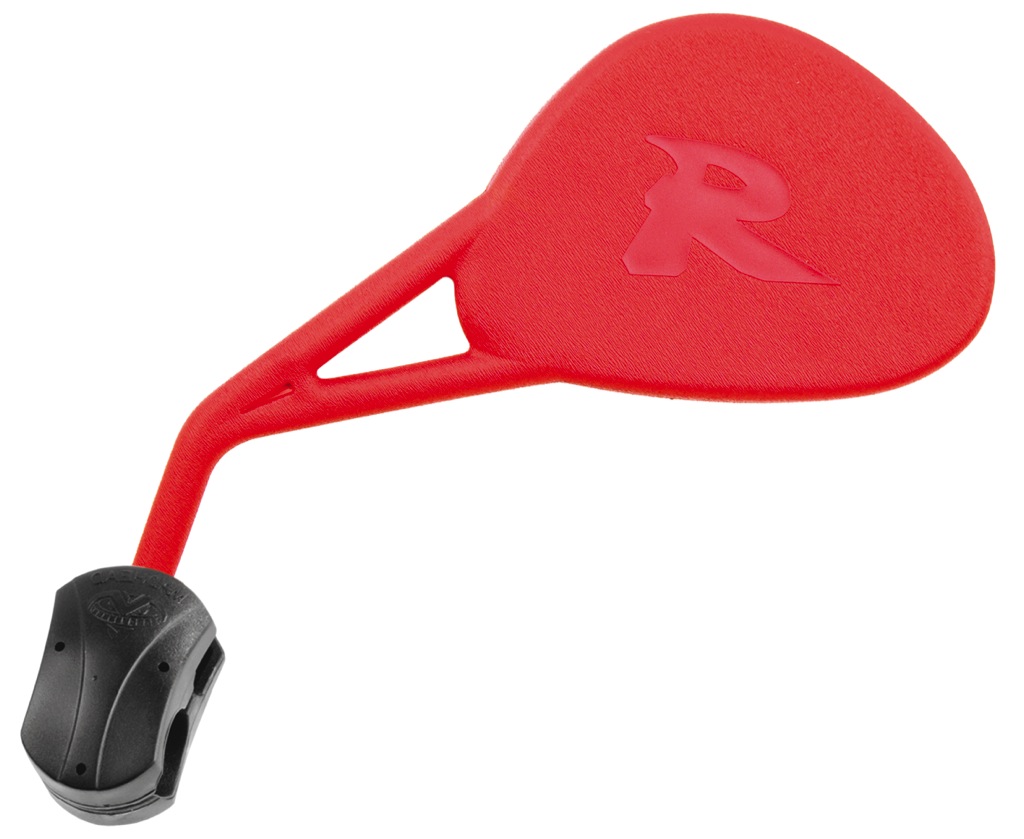 Rétroviseur Repliable Gauche Universel Homologué CE Enduro - Rouge