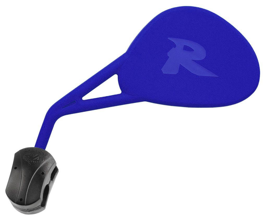 Rétroviseur Repliable Gauche Universel Homologué CE Enduro - Bleu