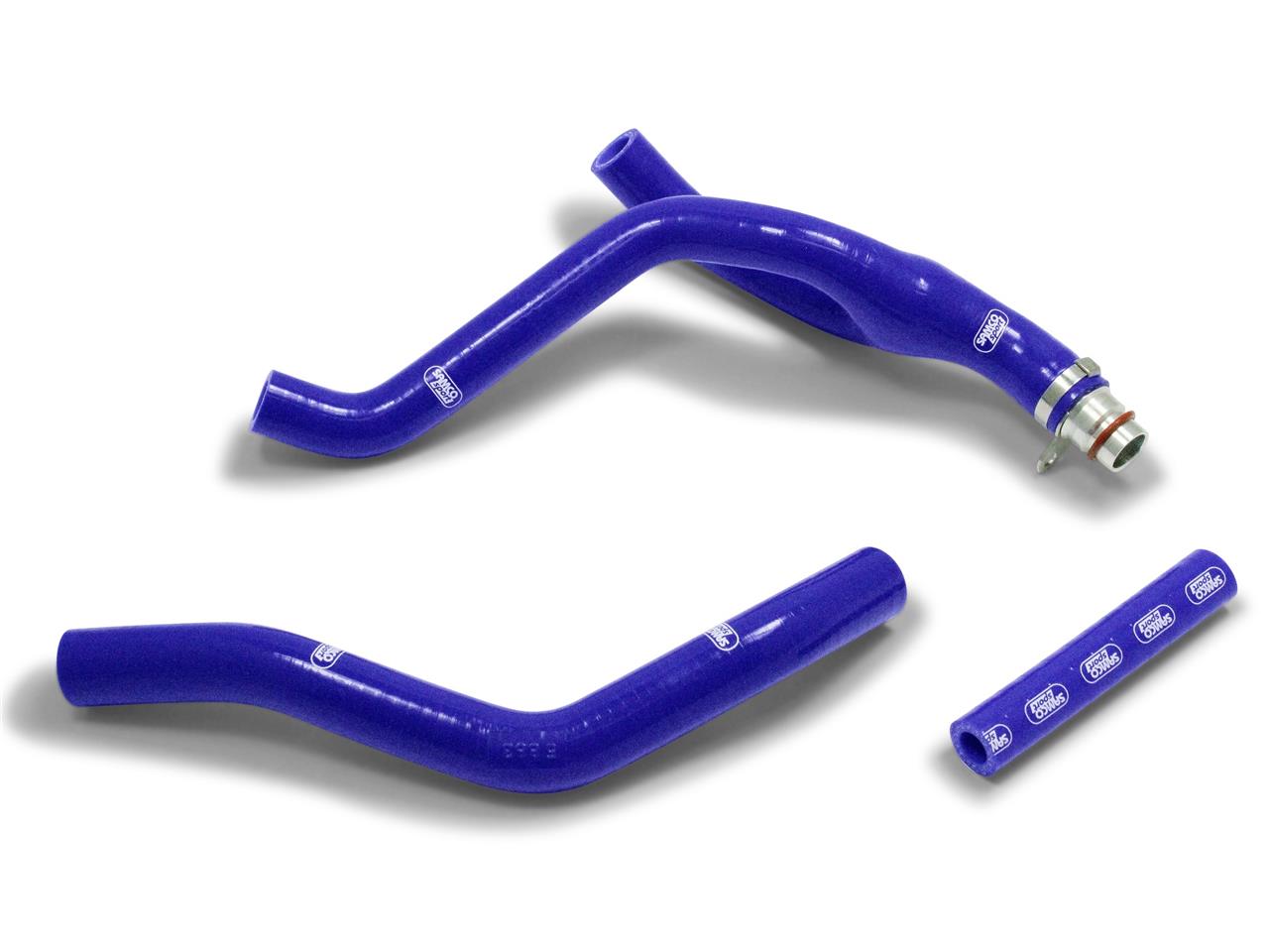 Durites de radiateur SAMCO kit transformation Y bleu 4 durites Yamaha YZF  250 2014/18