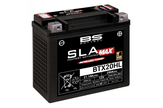 Batterie Moto BS BTX20HL-SLA  (YTX20HL-BS)