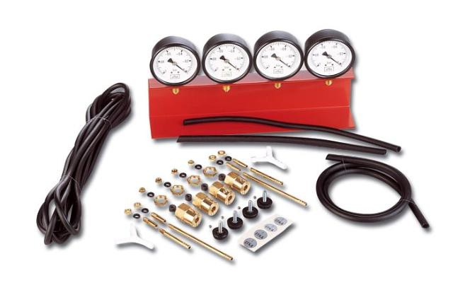 Dépressiomètre Moto à Aiguilles pour moteur 4 cylindres