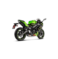 Ligne Akrapovic Titane Homologué pour Z 650 (17-20) Ninja 650 (17-20) S-K6R12-HEGEHT