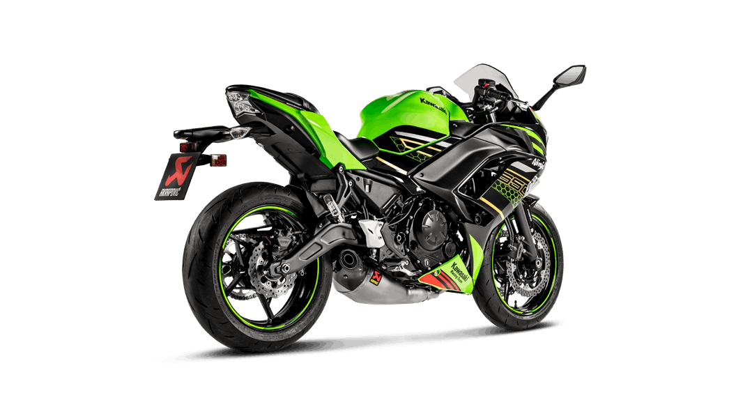 Ligne Akrapovic Titane Homologué pour Z 650 (17-20) Ninja 650 (17-20) S-K6R12-HEGEHT