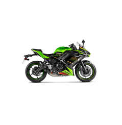 Ligne Akrapovic Titane Homologué pour Z 650 (17-20) Ninja 650 (17-20) S-K6R12-HEGEHT