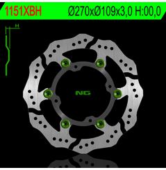 Disque de Frein Avant Wave NG Brake pour KX 250 (20-24) KX 450 (19-24)