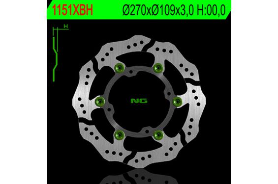 Disque de Frein Avant Wave NG Brake pour KX 250 (20-24) KX 450 (19-24) Disque de Frein Avant Wave NG Brake pour KX 250 (20-24) KX 450 (19-24)