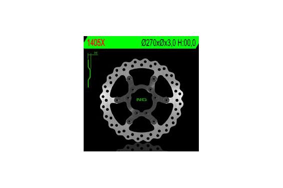 Disque de Frein Avant Wave NG Brake pour TM EN / MX 125, 144, 250, 300, 450 (17-20) Disque de Frein Avant Wave NG Brake pour TM EN / MX 125, 144, 250, 300, 450 (17-20)
