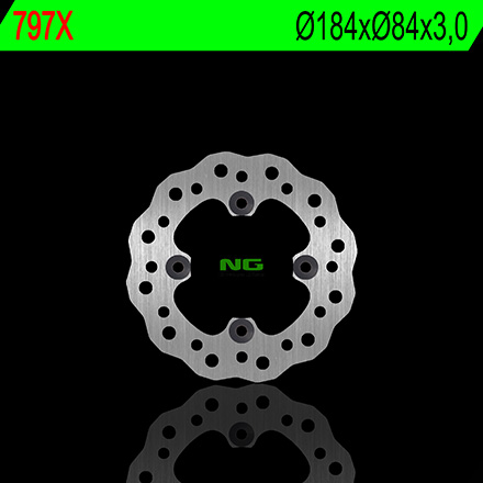 Disque de Frein Arrière Wave NG Brake pour KX 85 (01-20)