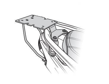 Support Top Case Shad pour MaxSym 500 TL (20-22)