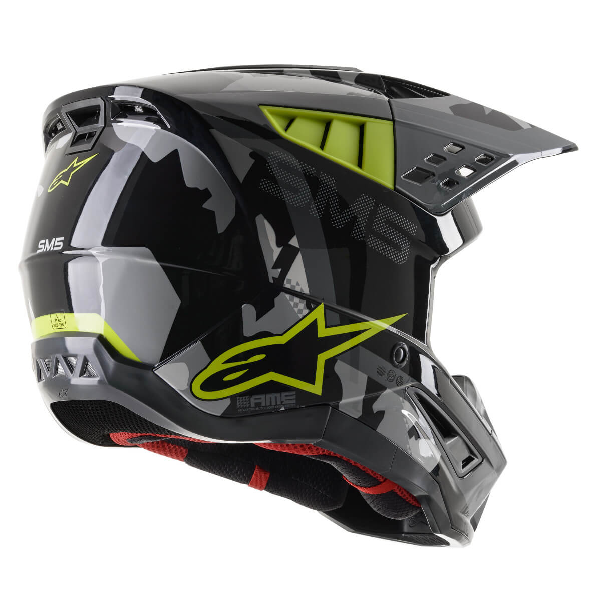 Casque Moto Cross ALPINESTARS SM5 ROVER, ECE