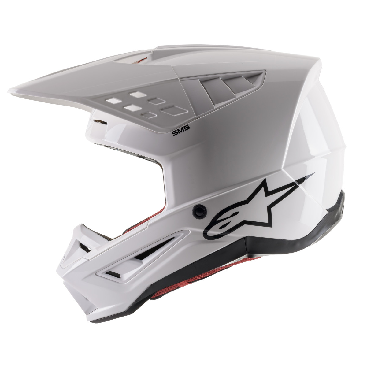 Casque Moto Cross ALPINESTARS SM5 SOLID, ECE 2021