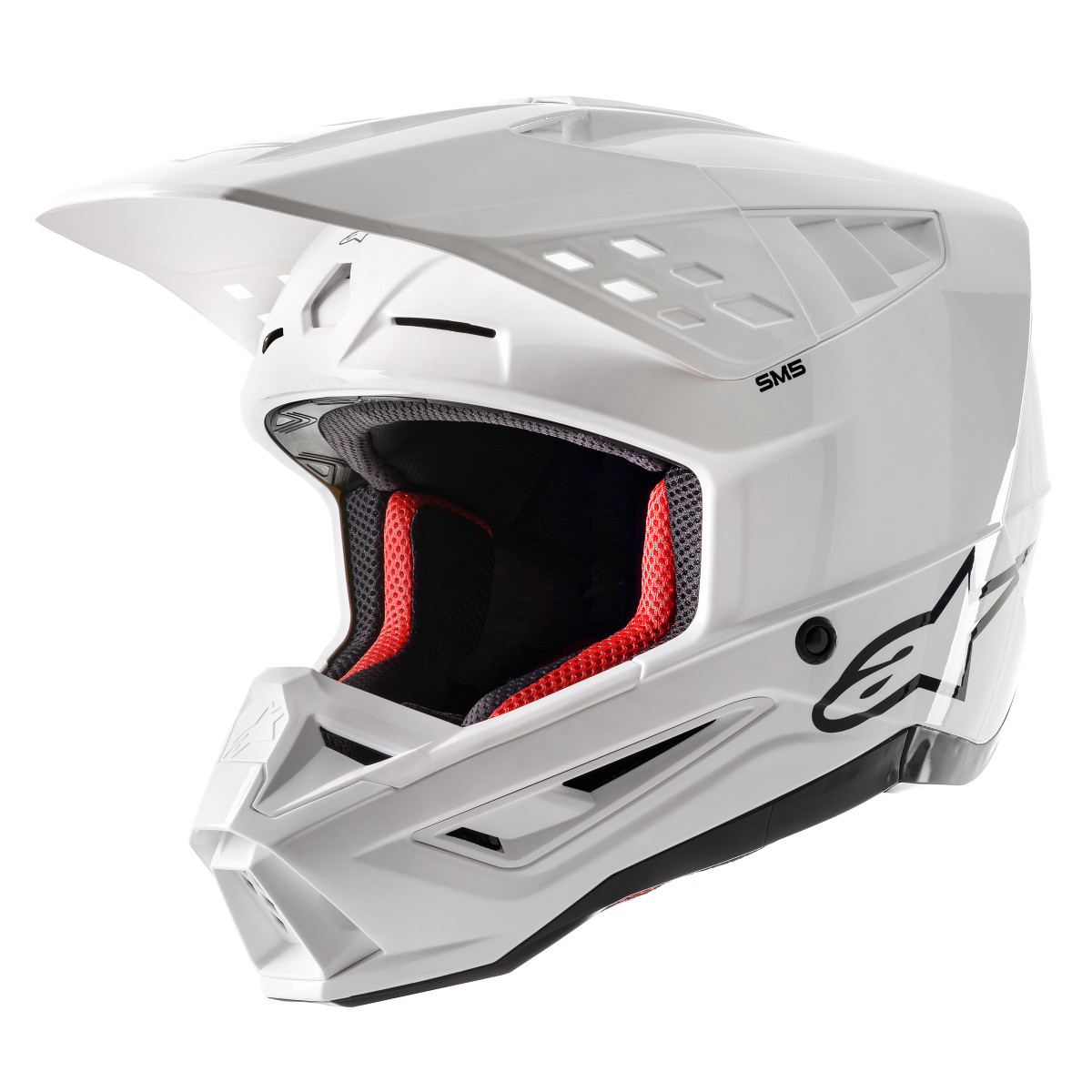 Casque Moto Cross ALPINESTARS SM5 SOLID, ECE 2021