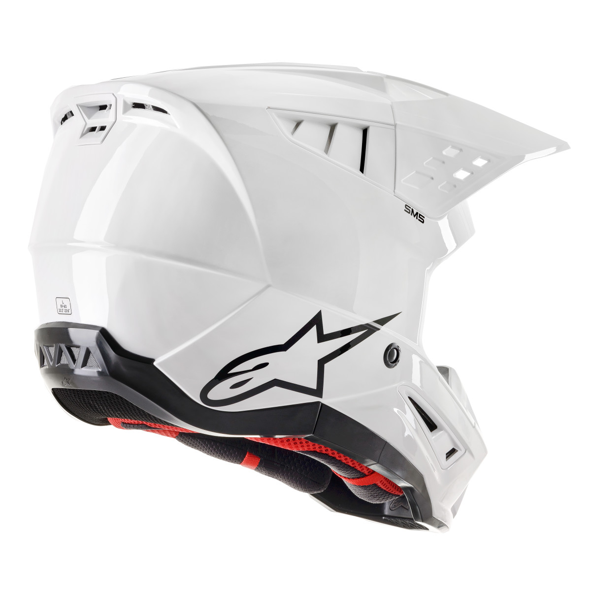 Casque Moto Cross ALPINESTARS SM5 SOLID, ECE 2021