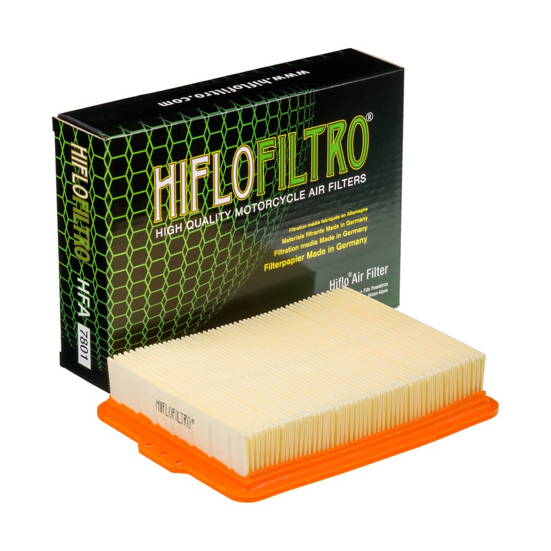 Filtre à air Hiflofiltro HFA7801 pour BMW F 750 GS (17-23)