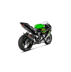 Silencieux Carbone Akrapovic "Non Homologué" pour ZX6-R (09-24) S-K6SO7-ZC