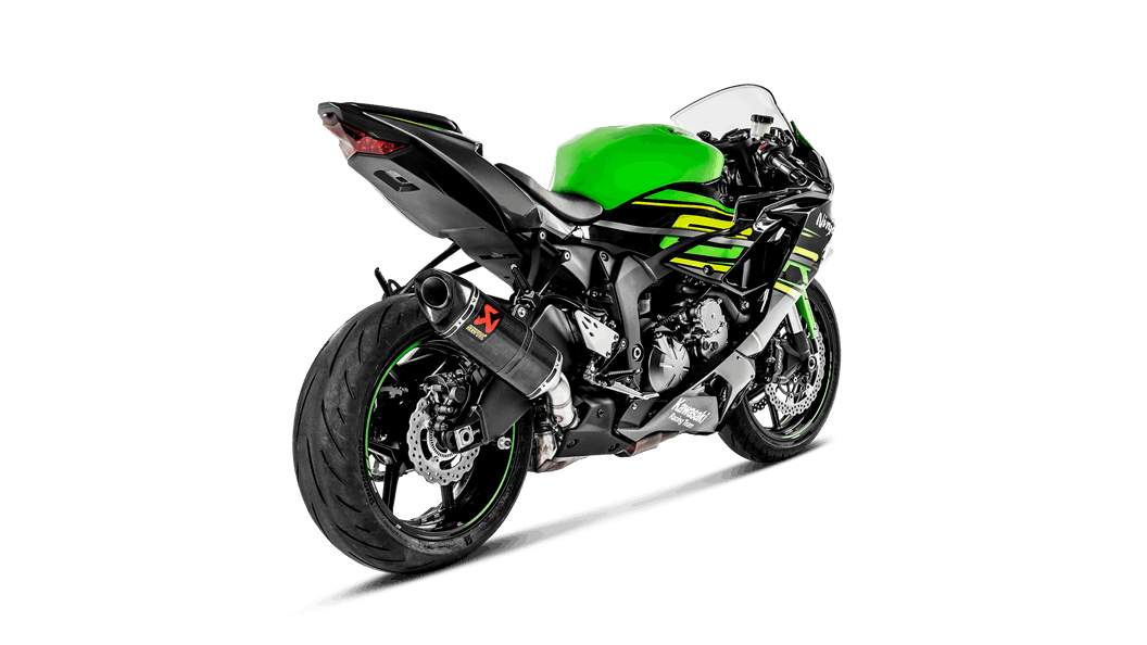 Silencieux Carbone Akrapovic "Non Homologué" pour ZX6-R (09-24) S-K6SO7-ZC