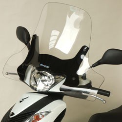 Bulle Haute Protection Scooter VParts pour Honda SH 125 (09-12)