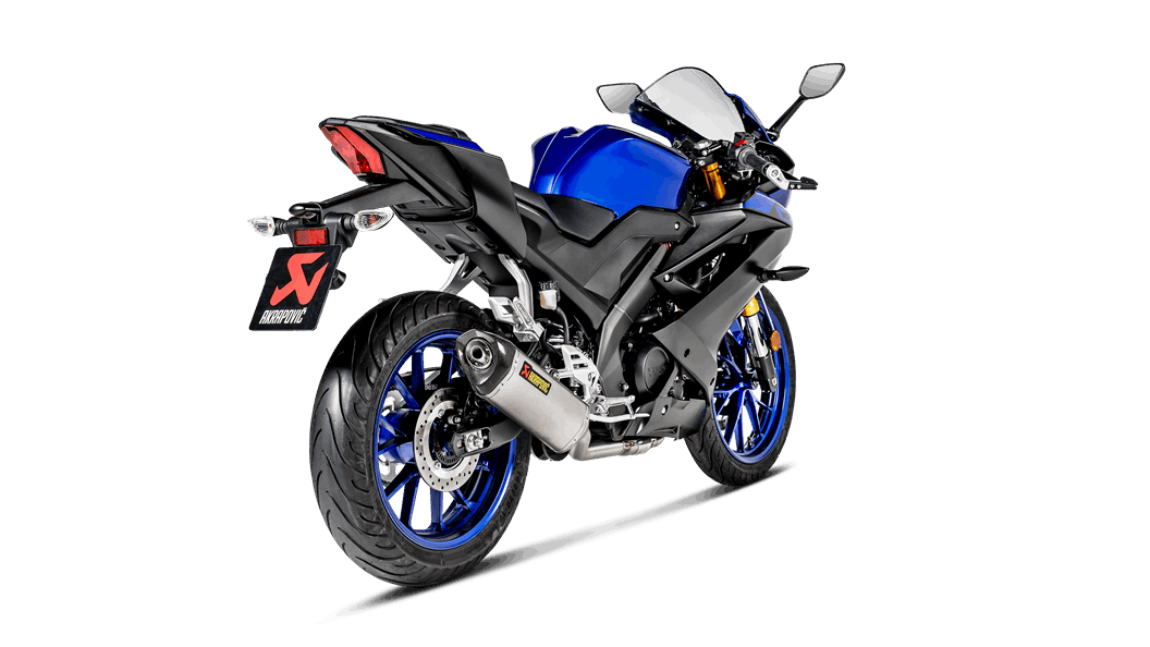Ligne Akrapovic avec silencieux Titane Homologué pour MT-125 (2020) YZF-R125 (19-20) S-Y125R6-HZT
