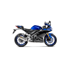 Ligne Akrapovic avec silencieux Titane Homologué pour MT-125 (2020) YZF-R125 (19-20) S-Y125R6-HZT