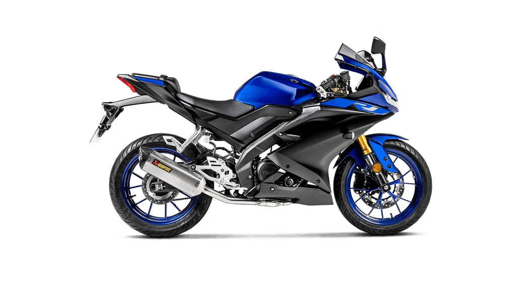 Ligne Akrapovic avec silencieux Titane Homologué pour MT-125 (2020) YZF-R125 (19-20) S-Y125R6-HZT