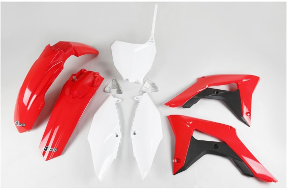 Kit Plastique UFO pour Moto Honda CRF250 R (18-21) CRF450 R (17-20) - Couleur Origine