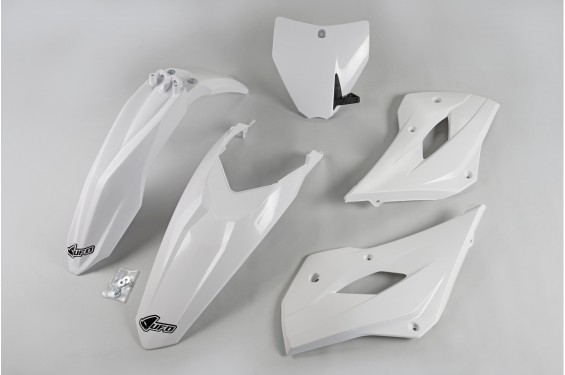 Kit Plastique UFO pour Moto Husqvarna FC250 (2014) FC350 (2014) FC450 (2014) - Couleur Origine