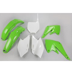 Kit Plastique UFO pour Moto Kawasaki KX250 F (05) - Couleur Origine