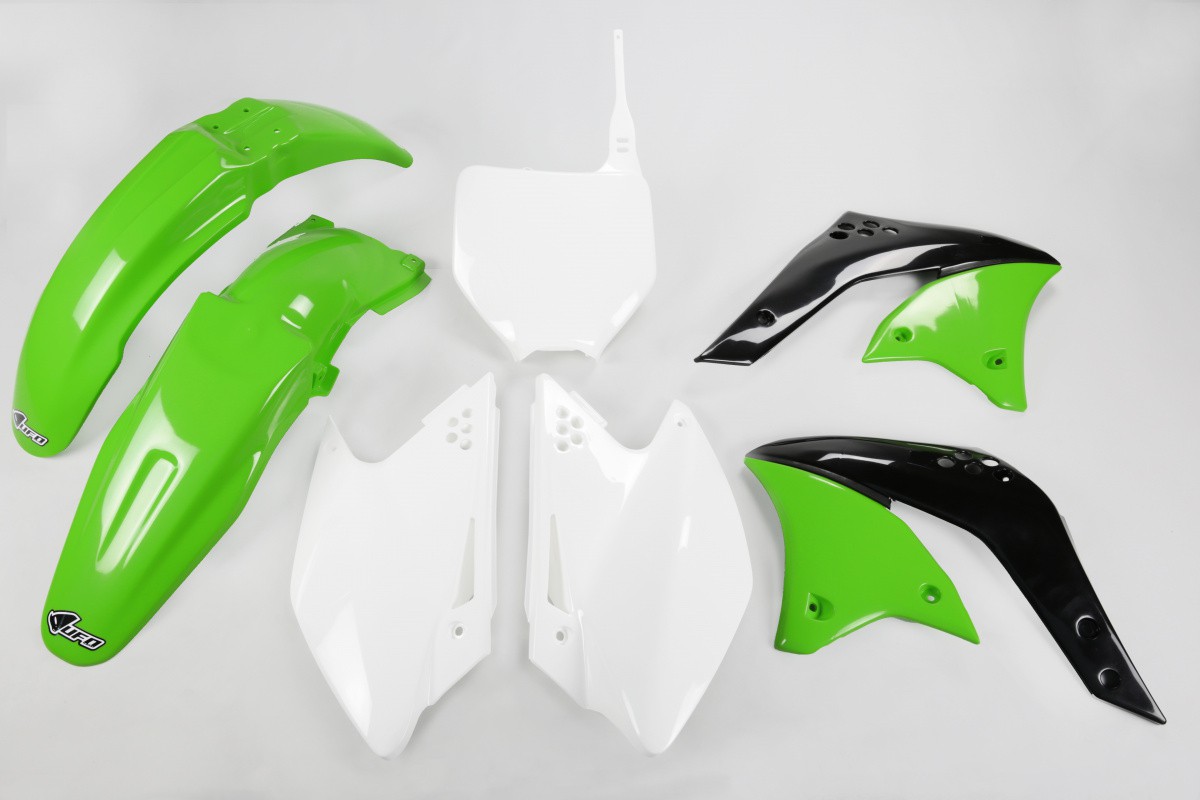 Kit Plastique UFO pour Moto Kawasaki KX250 F (2006) - KAKIT204@999