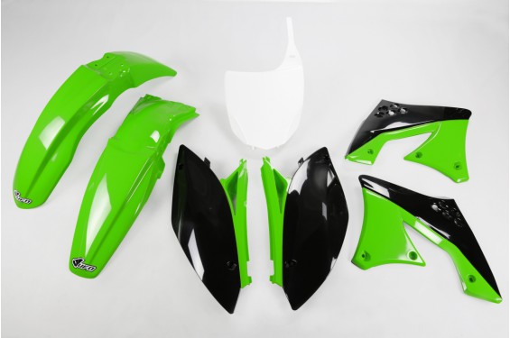 Kit Plastique UFO pour Moto Kawasaki KX250 F (09-12) - Couleur Origine