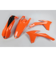 Kit Plastique UFO pour Moto KTM EXC-F250 (12-13) EXC-F350 (12-13) EXC-F500 (12-13) - Couleur Origine