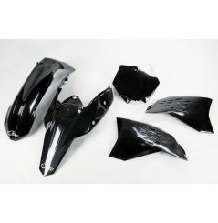Kit Plastique UFO pour Moto KTM SX-F250 (09-10) SX-F450 (09-10) SX-F505 (09-10) - Couleur Noir