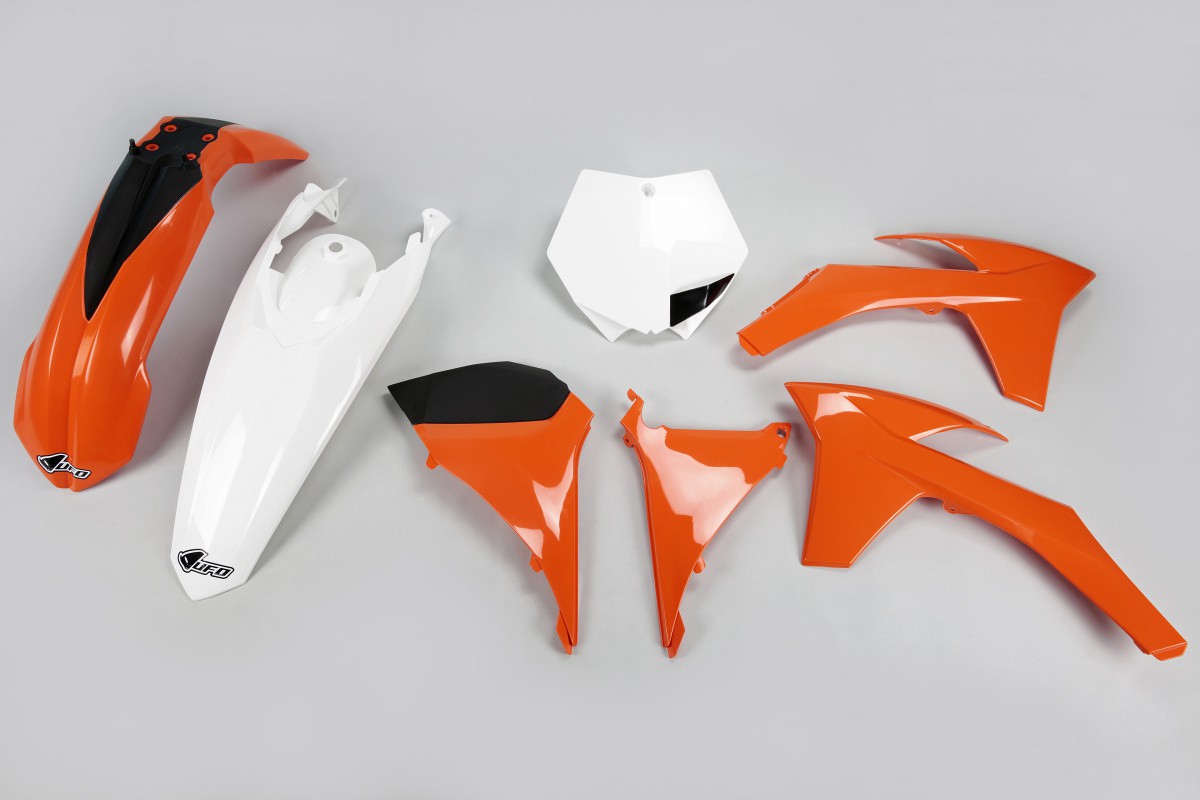 Kit Plastique UFO pour Moto KTM SX125 (2011) SX144 (2011) SX150 (2011) SX250 (2011) - Couleur Origine