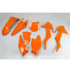 Kit Plastique UFO pour Moto KTM SX250 (17-18) SX-F250 (16-18) SX-F350 (16-18) SX-F450 (16-18) - Couleur Orange
