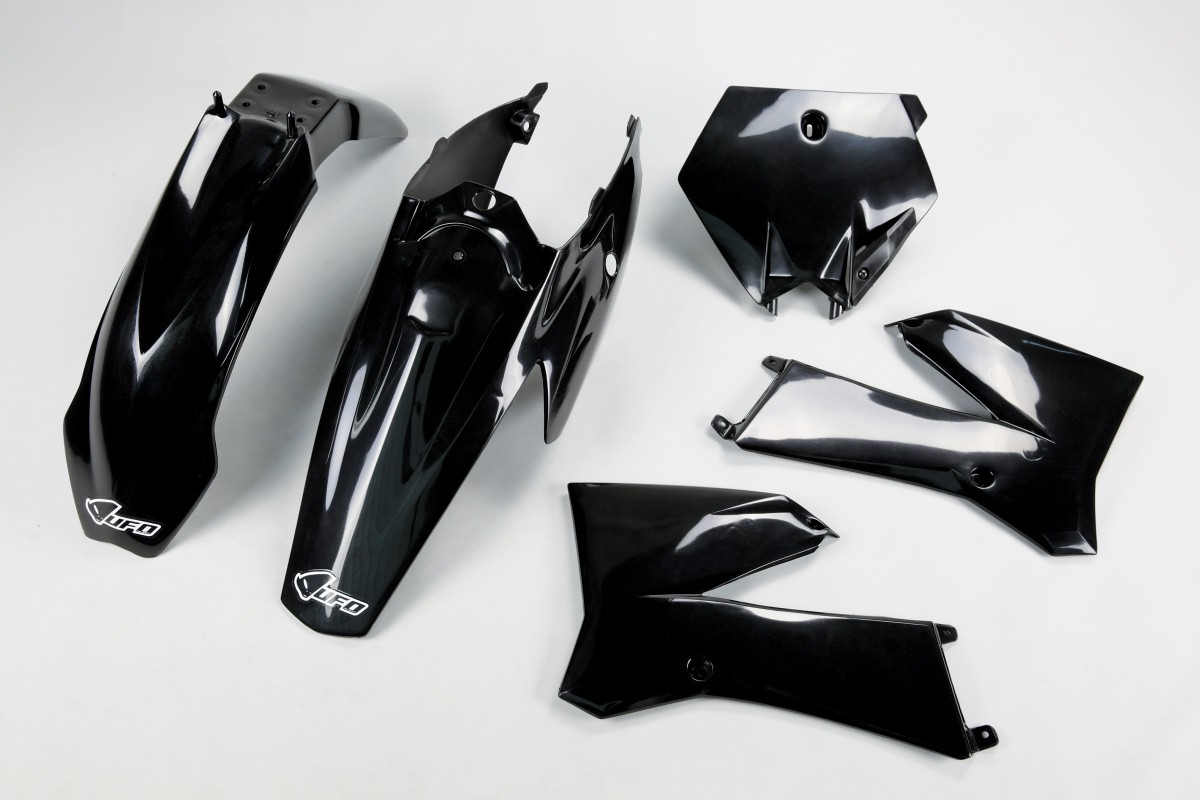 Kit Plastique UFO pour Moto KTM SX85 (06-10) - Couleur Noir