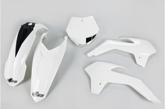 Kit Plastique UFO pour Moto KTM SX85 (13-17) - Couleur Blanc