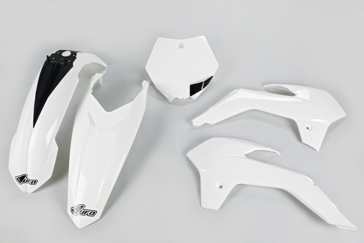 Kit Plastique UFO pour Moto KTM SX85 (13-17) - Couleur Blanc