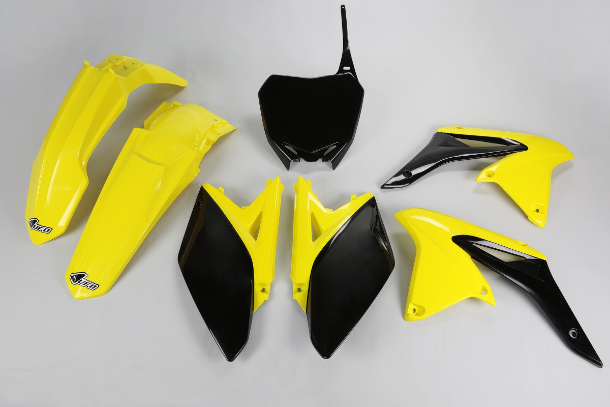 Kit Plastique UFO pour Moto Suzuki RM-Z250 (11-12) - SUKIT413