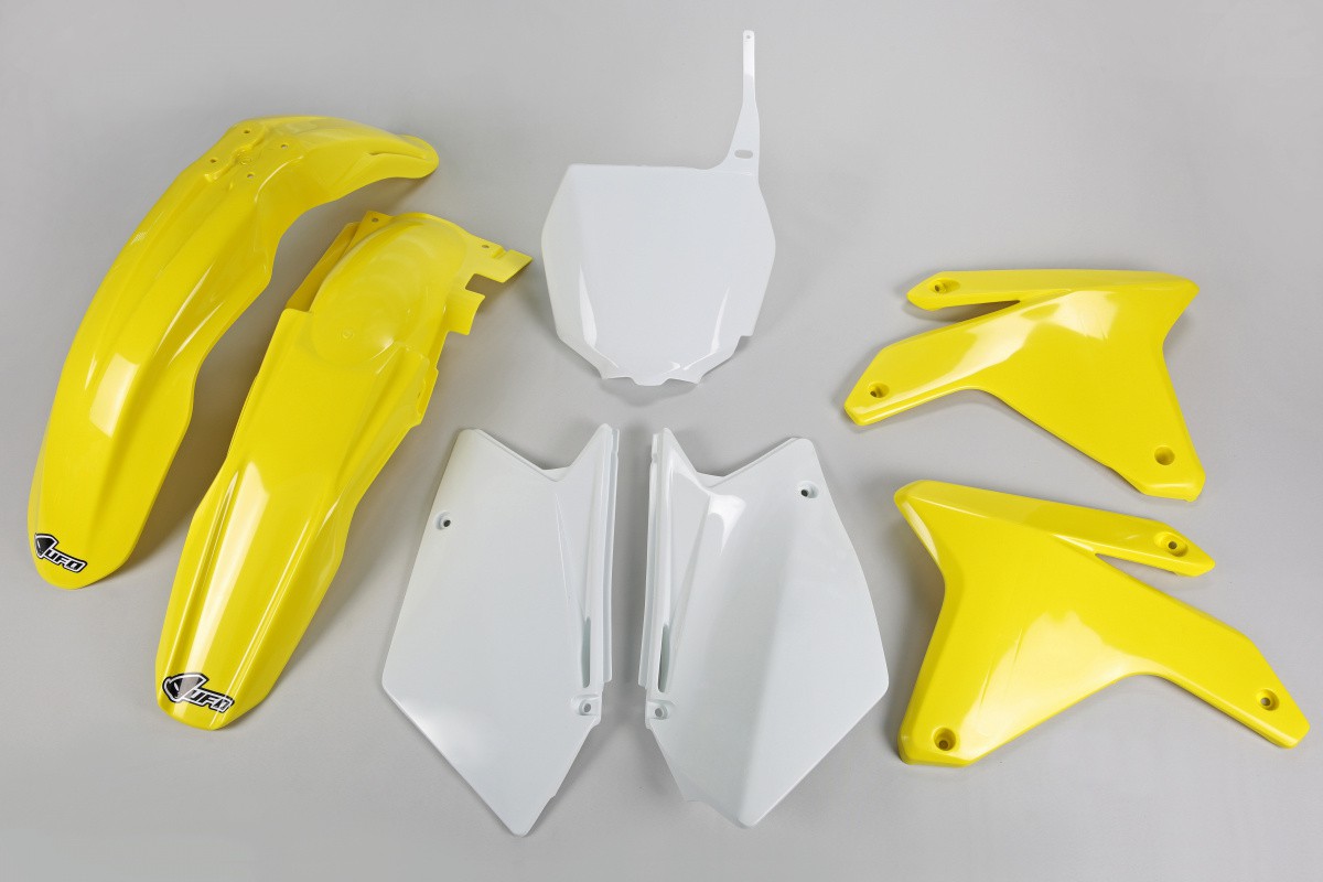 Kit Plastique UFO pour Moto Suzuki RM-Z450 (05-06) - Couleur Origine