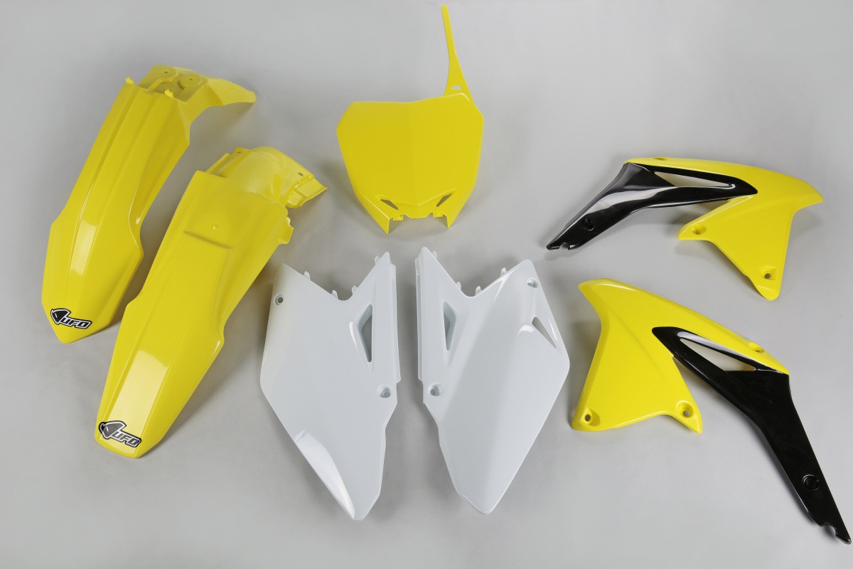 Kit Plastique UFO pour Moto Suzuki RM-Z450 (09-10) - Couleur Origine 