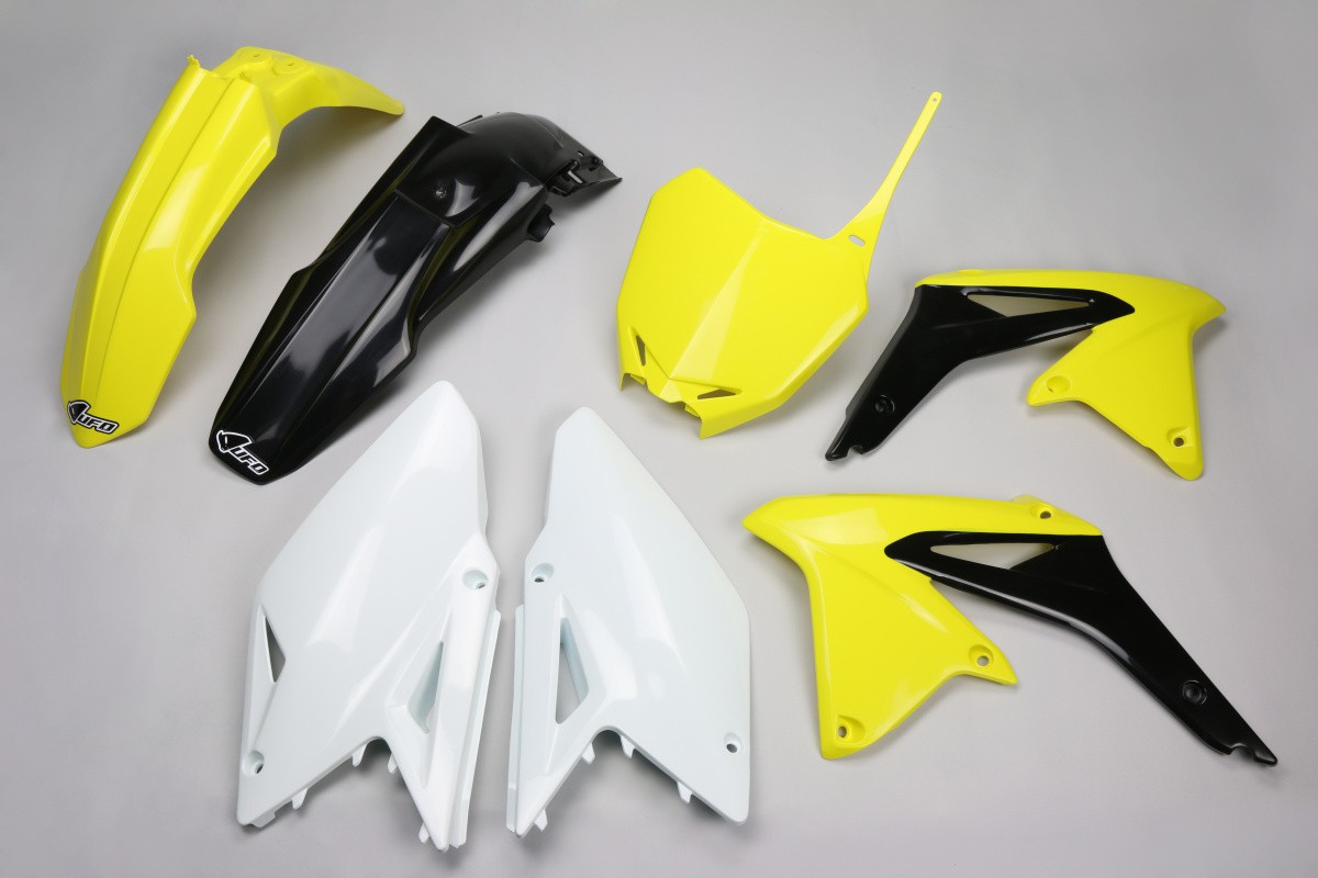 Kit Plastique UFO pour Moto Suzuki RM-Z450 (2013) - Couleur Origine