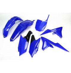 Kit Plastique UFO pour Moto Yamaha YZ250 F (14-18) YZ450 F (14-17) - Couleur Bleu