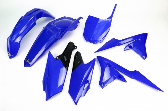 Kit Plastique UFO pour Moto Yamaha YZ250 F (14-18) YZ450 F (14-17) - Couleur Bleu