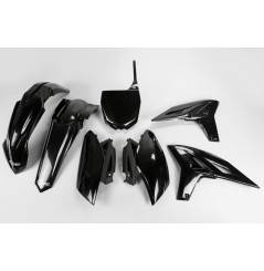 Kit Plastique UFO pour Moto Yamaha YZ250 F (10) | Couleur Noir