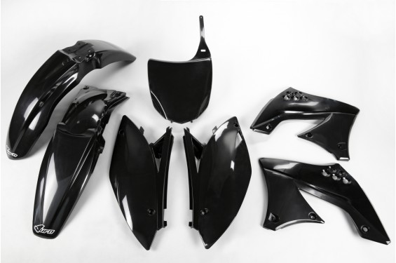 Kit Plastique UFO pour Moto Kawasaki KX450 F (09-11) - Couleur Noir