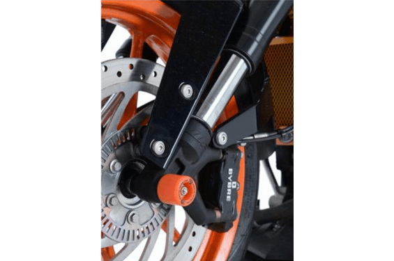 Roulettes de protection de fourche R&G pour Svartpilen 401 (18-23) Vitpilen 401 (18-23) - FP0106OR Roulettes de protection de fourche R&G pour Svartpilen 401 (18-23) Vitpilen 401 (18-23) - FP0106OR