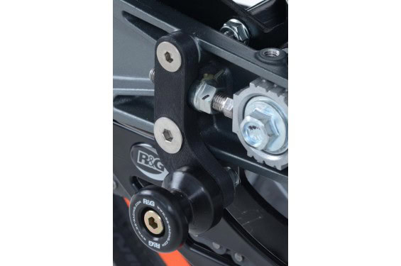 Pions / Diabolo de levage racing R&G pour Duke 125 (17-20) RC 125 (17-20) RC 390 (17-24) - CR0063BK Pions / Diabolo de levage racing R&G pour Duke 125 (17-20) RC 125 (17-20) RC 390 (17-24) - CR0063BK