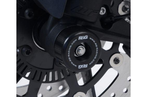 Roulettes de protection de fourche R&G pour Duke 790 (18-20) - FP0072BK Roulettes de protection de fourche R&G pour Duke 790 (18-20) - FP0072BK
