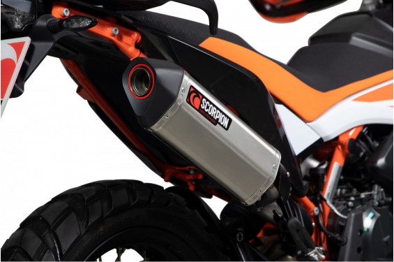 Silencieux Scorpion Serket Inox pour Adventure 790 (19-23) Silencieux Scorpion Serket Inox pour Adventure 790 (19-23)
