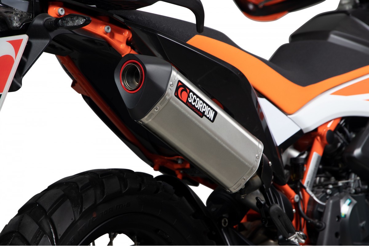 Silencieux Scorpion Serket Inox  pour Adventure 790 (19-23)