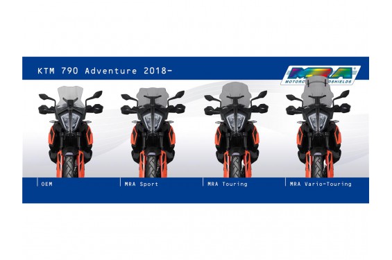 Bulle Vario Moto MRA pour Adventure 790 (18-20) Bulle Vario Moto MRA pour Adventure 790 (18-20)